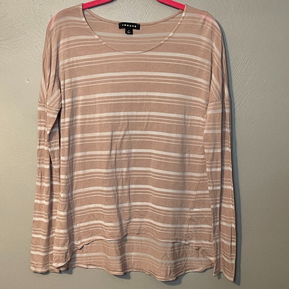 Long sleeve striped tee
